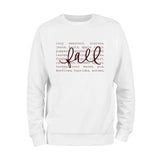 Fall Words Sweatshirt