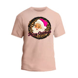 Merry Christmas Santa Leopard T-Shirt