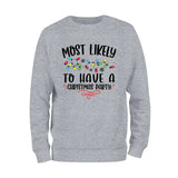 Most Likely To Have a Christmas Party Sweatshirt