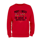 Most Likely To Have a Christmas Party Sweatshirt