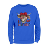 I Love Moo Sweatshirt