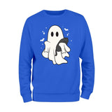 Cute Ghost Halloween Sweatshirt