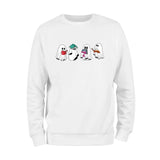 Ghost Reading Books Sweatshirt