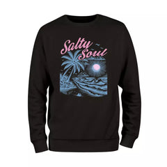 Salty Soul on Back Sweatshirt