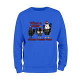 Christmas Chicken Sweatshirt