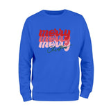 Retro Merry Christmas Sweatshirt