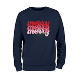 Retro Merry Christmas Sweatshirt