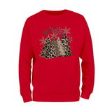 Leopard Christmas Trees Sweatshirt