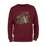 Leopard Christmas Trees Sweatshirt