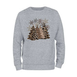 Leopard Christmas Trees Sweatshirt