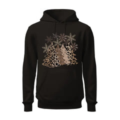 Leopard Christmas Trees Hoodie