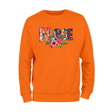 Flower Nurse Sweatshirt