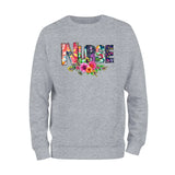 Flower Nurse Sweatshirt