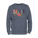 Flower Nurse Sweatshirt