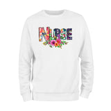 Flower Nurse Sweatshirt