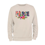 Flower Nurse Sweatshirt