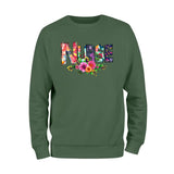 Flower Nurse Sweatshirt