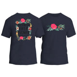 Flourish Like a Flower Front and Back Shirt