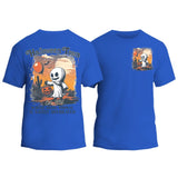 Halloweentown Ghost Front and Back Crewneck T-shirt
