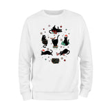Black Cats Christmas Sweatshirt