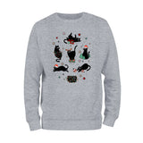 Black Cats Christmas Sweatshirt