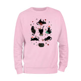 Black Cats Christmas Sweatshirt