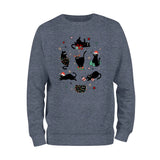 Black Cats Christmas Sweatshirt
