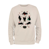 Black Cats Christmas Sweatshirt