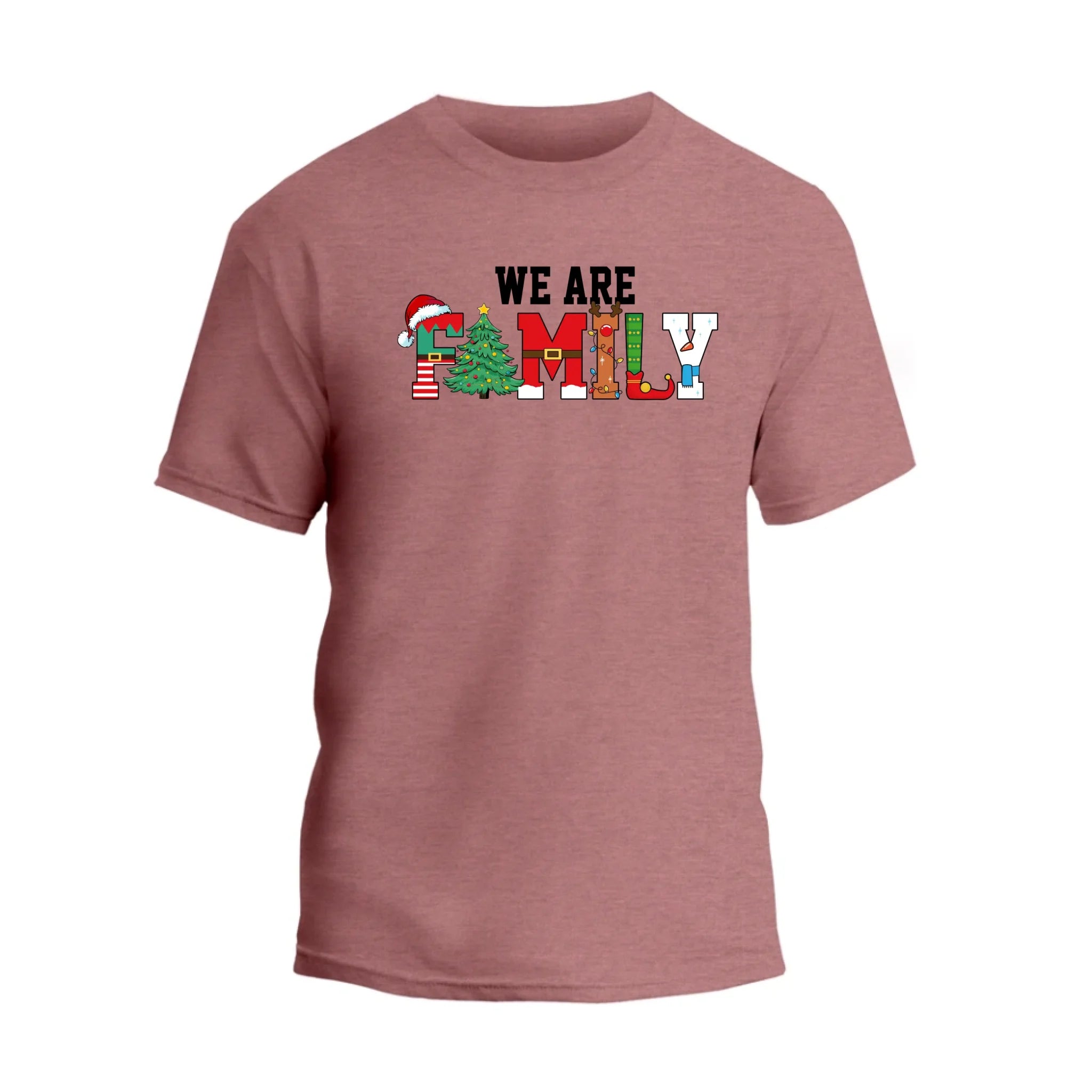 We Are Family Christmas T-shirt