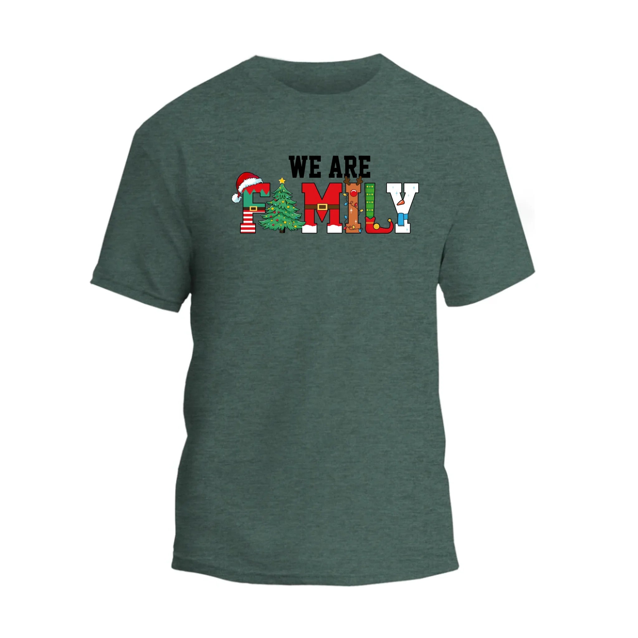 We Are Family Christmas T-shirt
