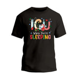 ICU Sleeping Christmas T-shirt