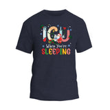 ICU Sleeping Christmas T-shirt