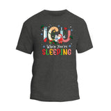 ICU Sleeping Christmas T-shirt