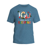 ICU Sleeping Christmas T-shirt