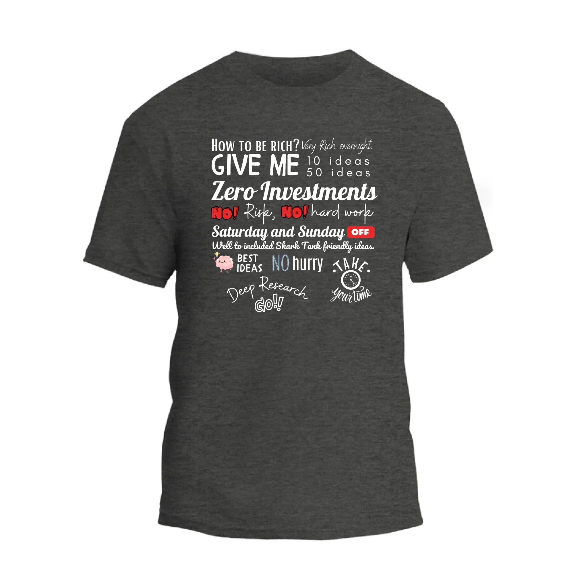 How To Be Rich T-shirt