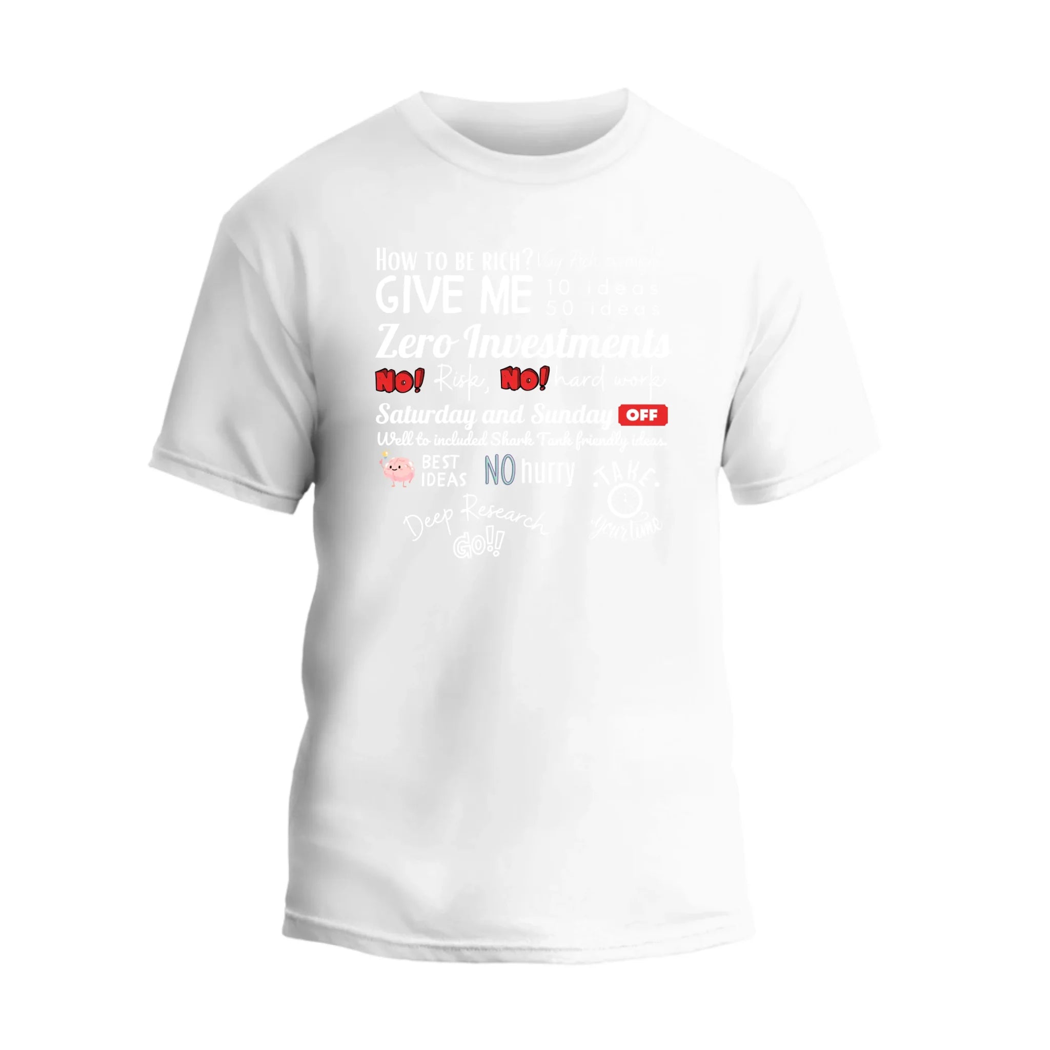 How To Be Rich T-shirt