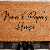 Personalized Custom Coir Doormat