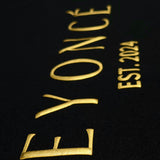 Feyonce Est 2024 Puff Vinyl Print Sweatshirt