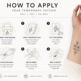 Custom Photo Temporary Tattoo